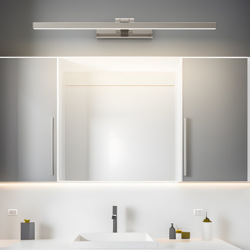 31'' Adjustable Stainless Steel Bathroom Vanity Light with LED