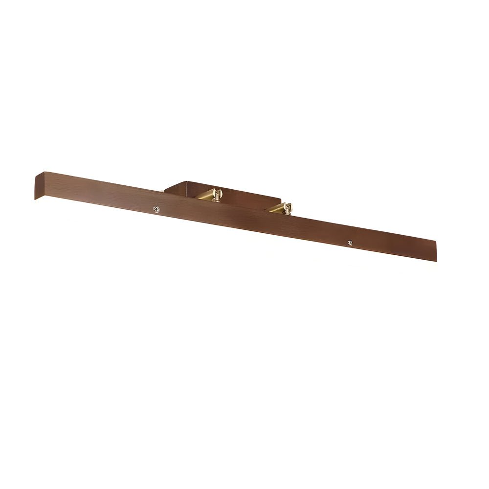 31" Walnut LED Vanity Light Modern Bathroom Wall Lighting
