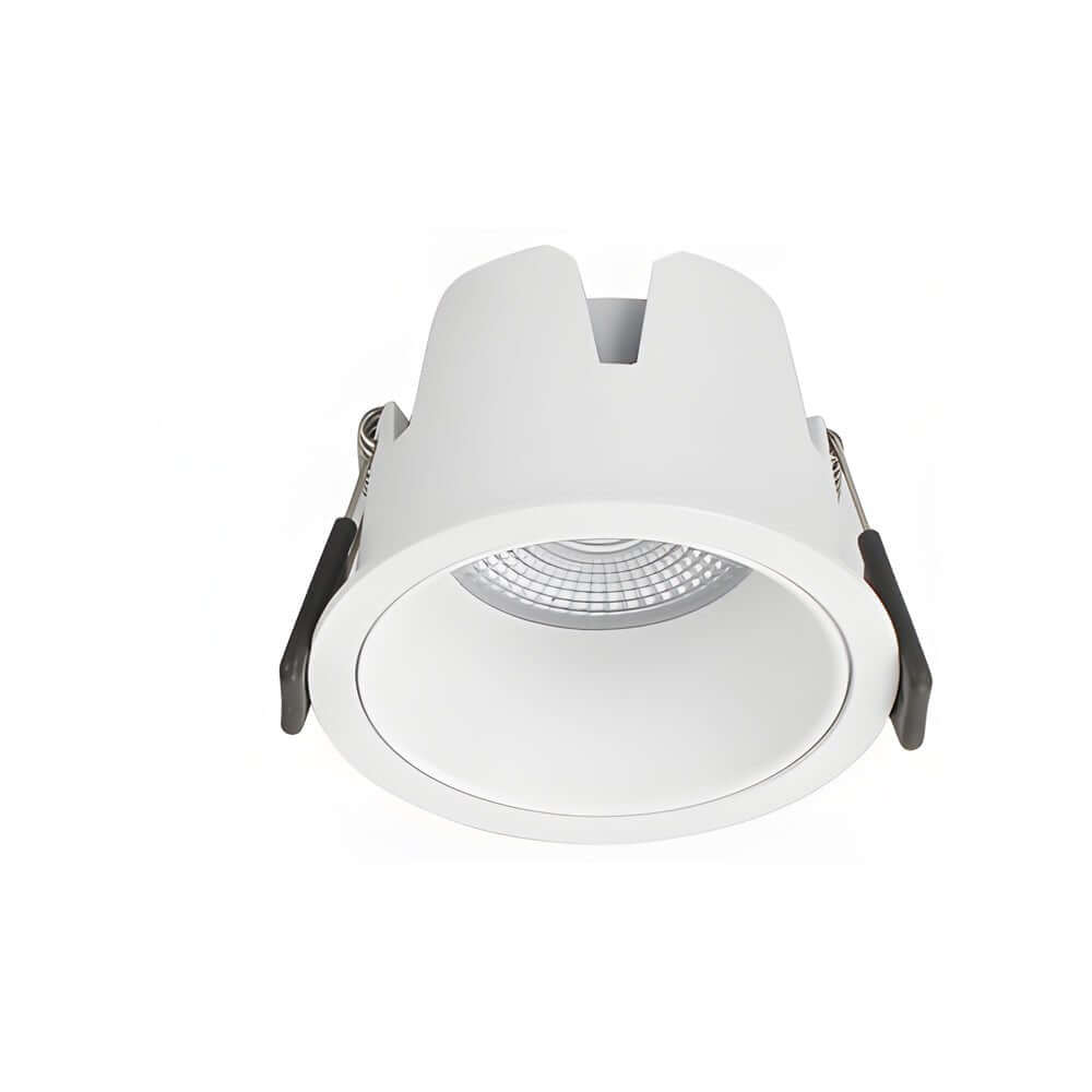 10W Round Recessed LED Ceiling Downlight - Modern Aluminum
