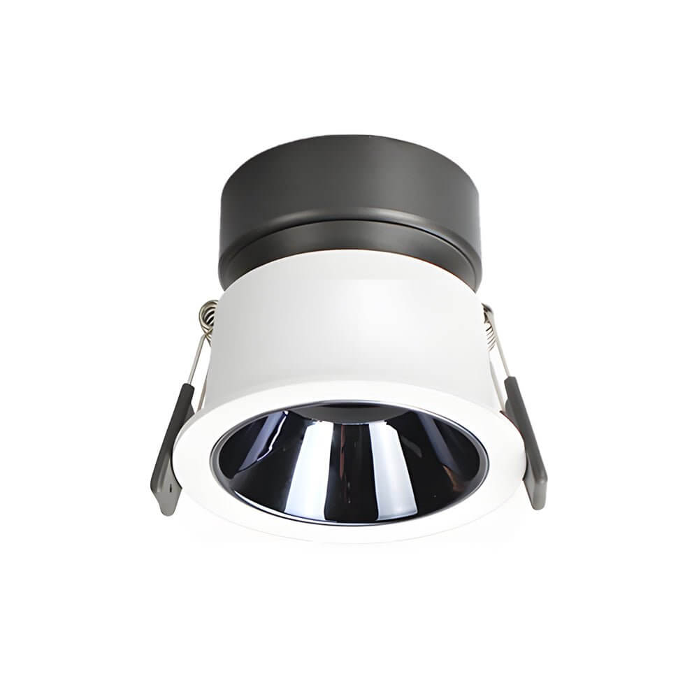 10W Round Recessed LED Ceiling Downlight - Modern Aluminum