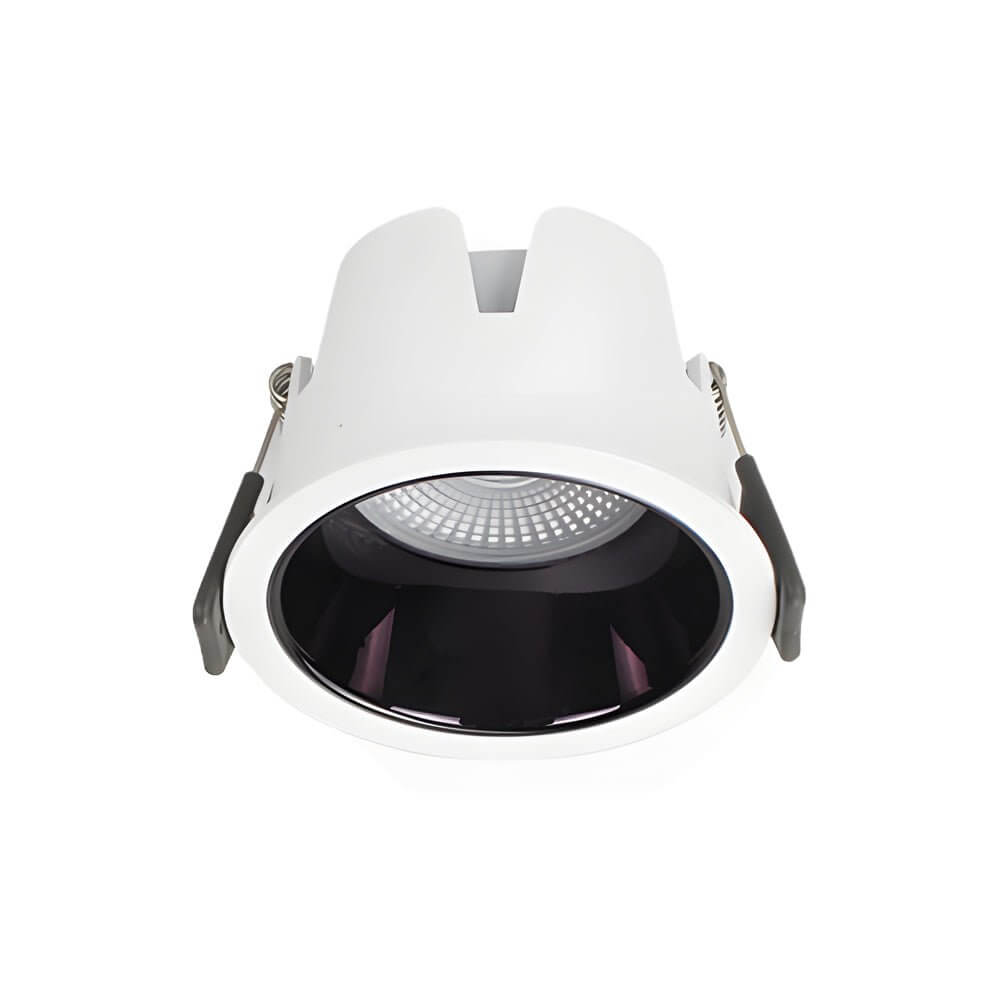 10W Round Recessed LED Ceiling Downlight - Modern Aluminum
