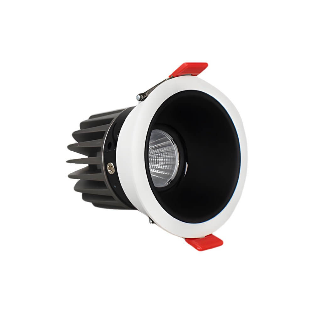 7W Modern Round Recessed LED Downlight - Aluminum Ceiling Spotlight