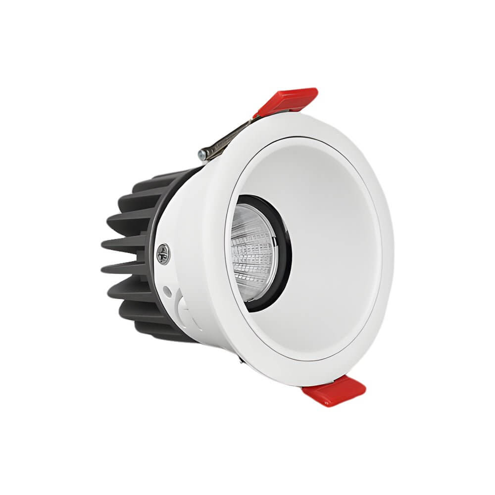7W Modern Round Recessed LED Downlight - Aluminum Ceiling Spotlight