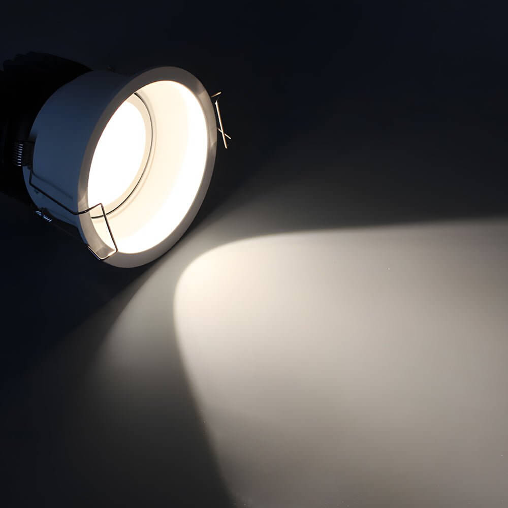 3.3-Inch Round Slim Recessed LED Downlight - 10W Aluminum
