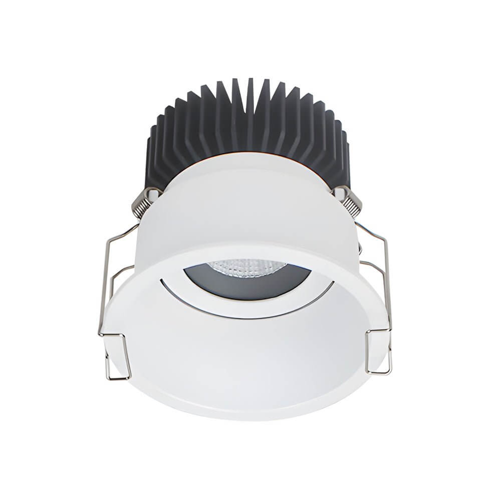3.3-Inch Round Slim Recessed LED Downlight - 10W Aluminum