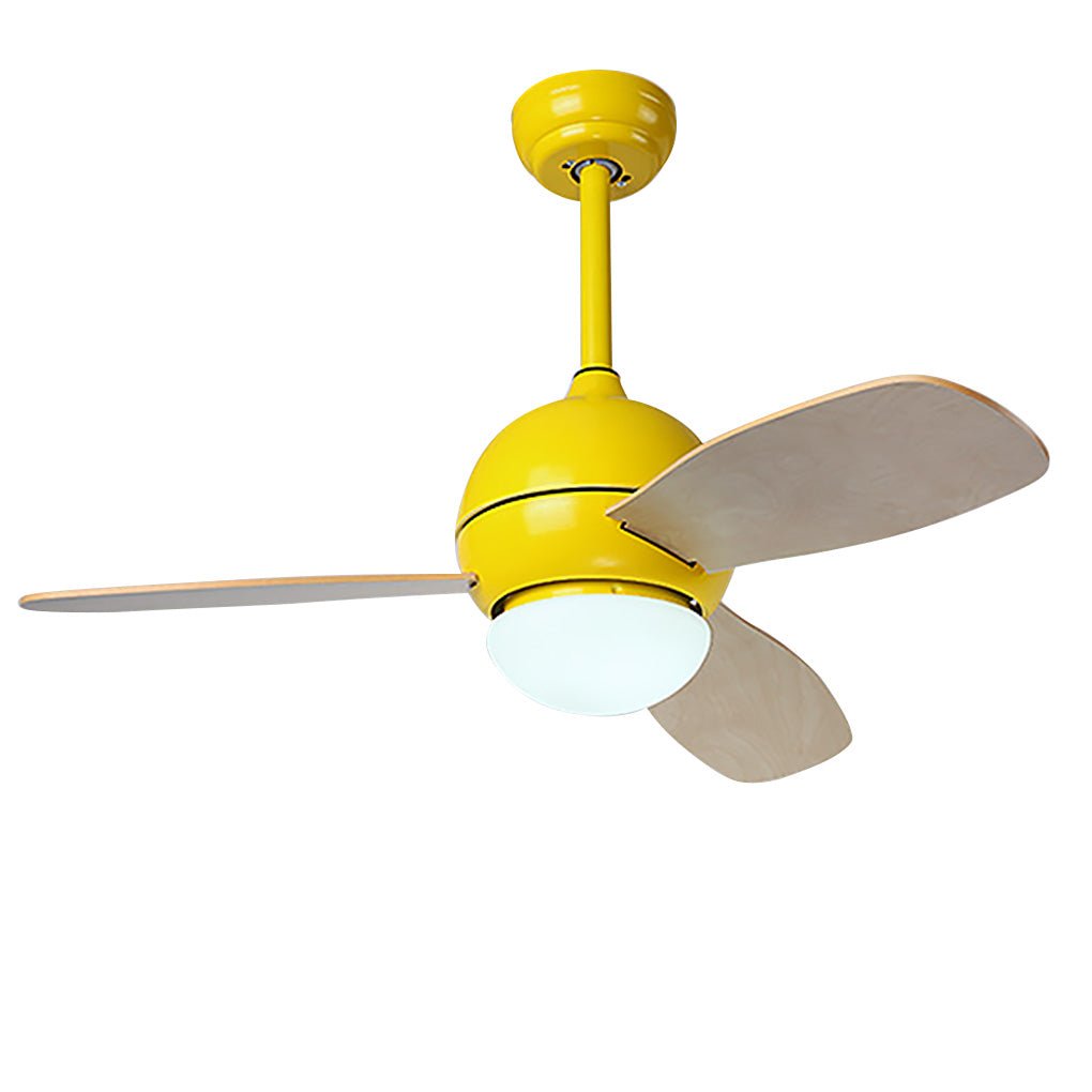 36'' Nordic Minimalist LED Ceiling Fan Light with Remote Control