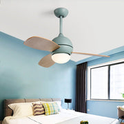 36'' Nordic Minimalist LED Ceiling Fan Light with Remote Control