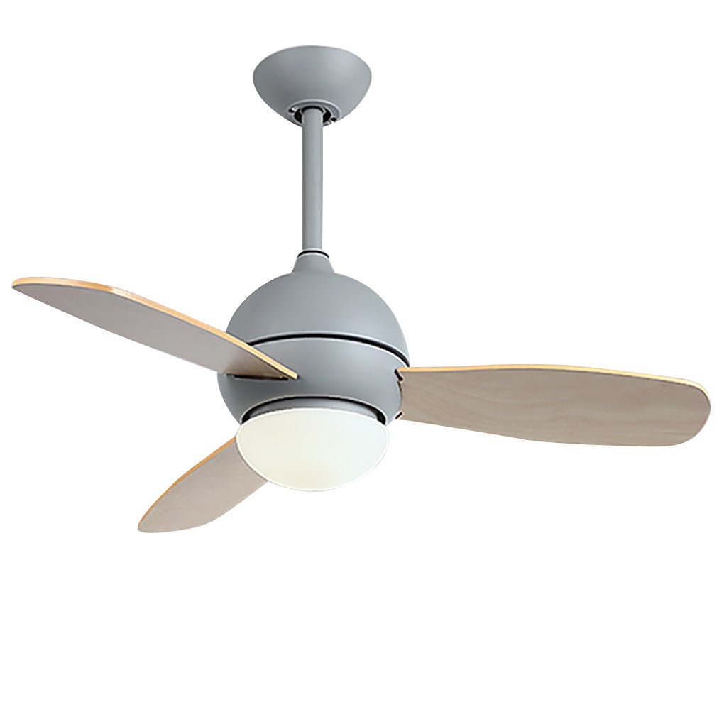 36'' Nordic Minimalist LED Ceiling Fan Light with Remote Control