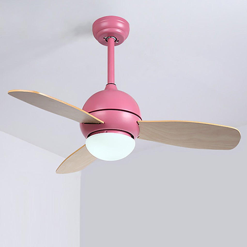 36'' Nordic Minimalist LED Ceiling Fan Light with Remote Control