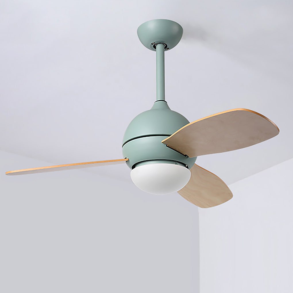 36'' Nordic Minimalist LED Ceiling Fan Light with Remote Control