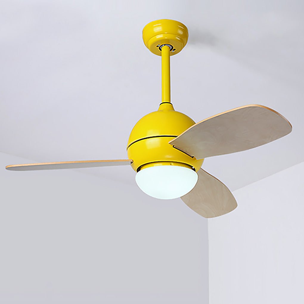 36'' Nordic Minimalist LED Ceiling Fan Light with Remote Control