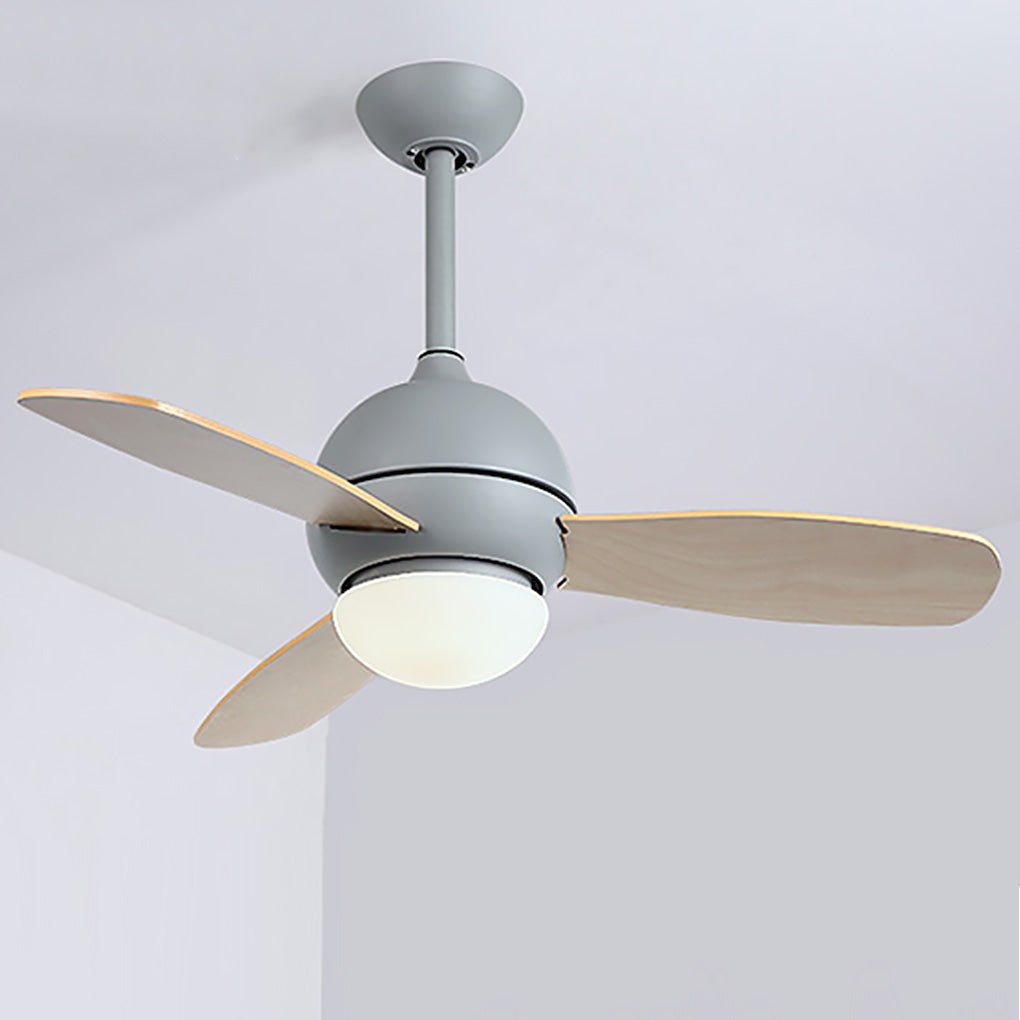 36'' Nordic Minimalist LED Ceiling Fan Light with Remote Control