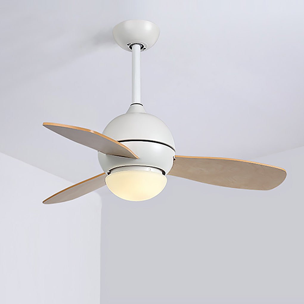 36'' Nordic Minimalist LED Ceiling Fan Light with Remote Control