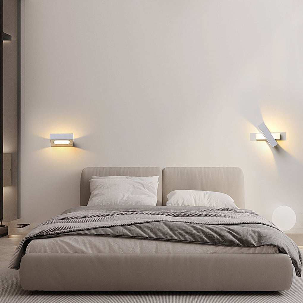 360° Rotatable LED Wall Sconce - Modern Industrial Iron Fixture