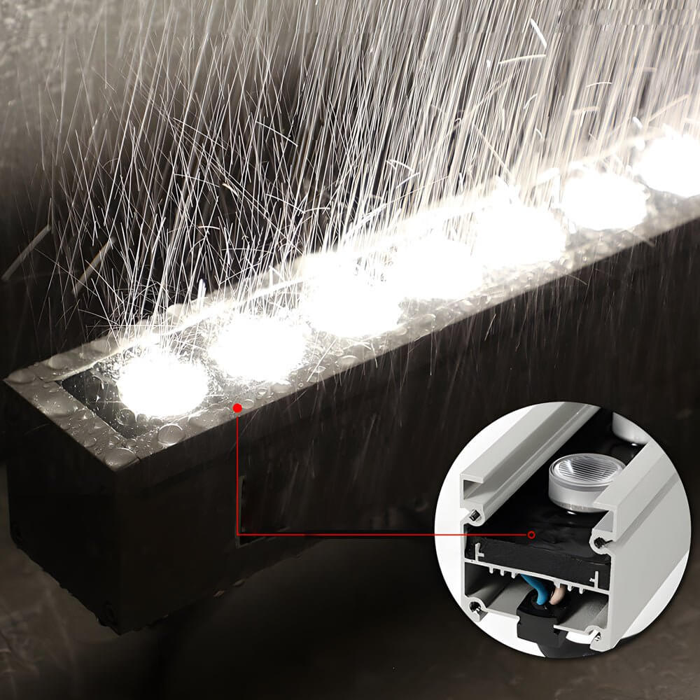 39-Inch Linear LED Wall Washer Light - Outdoor Aluminum
