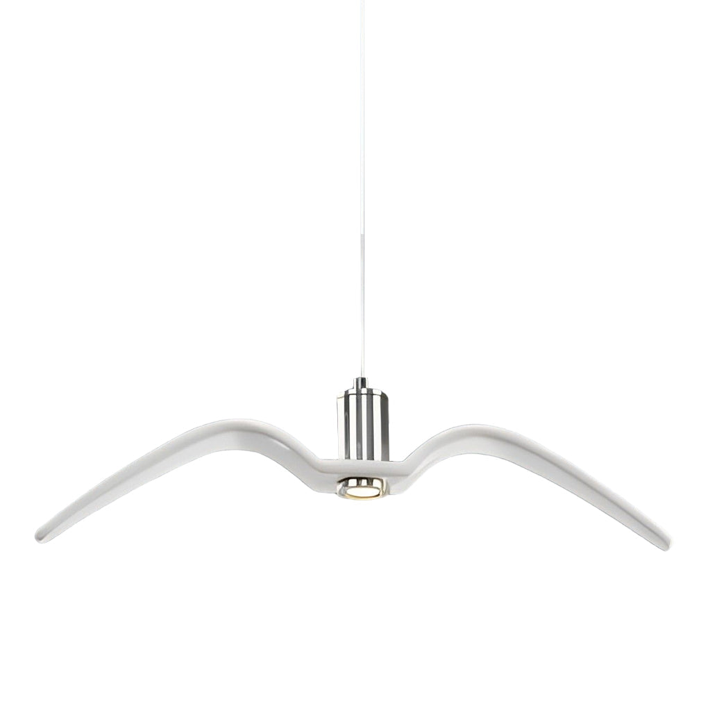 Seagull Wing LED Pendant Light – Modern Sculptural Ceiling Lamp