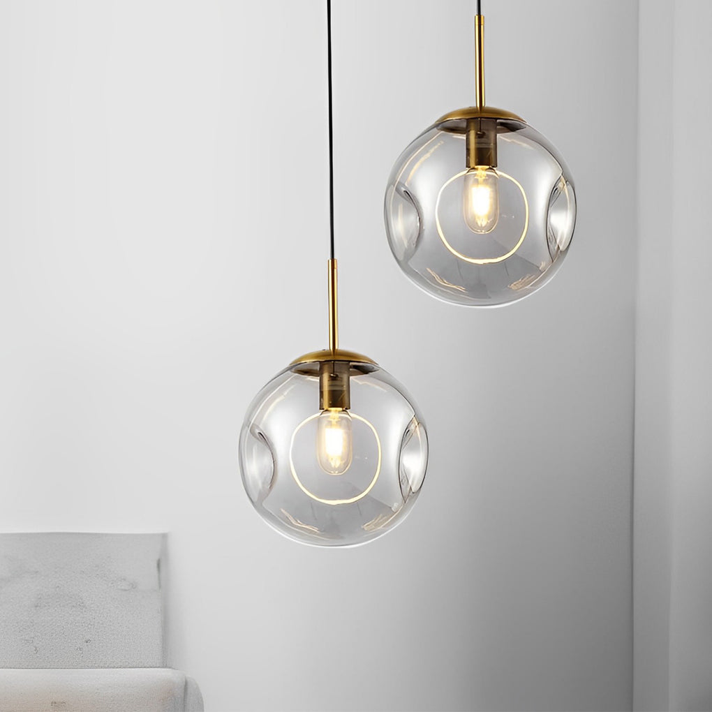 Glass Globe Pendant Light – Modern Nordic Ceiling Fixture