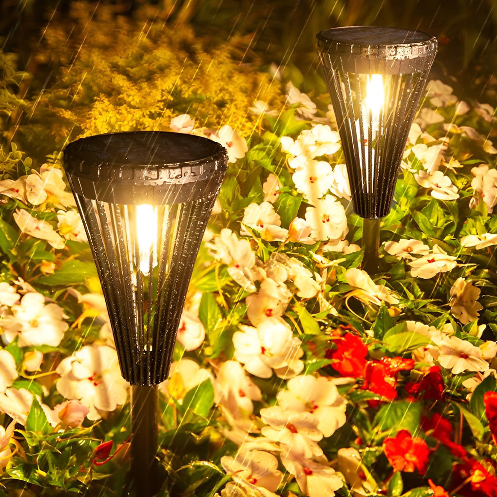 Intelligent LED Solar Pathway Lights - Modern Outdoor Lighting