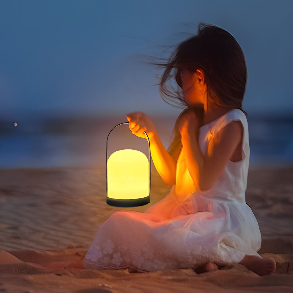 Rechargeable Portable LED Table Lamp with Touch Dimming