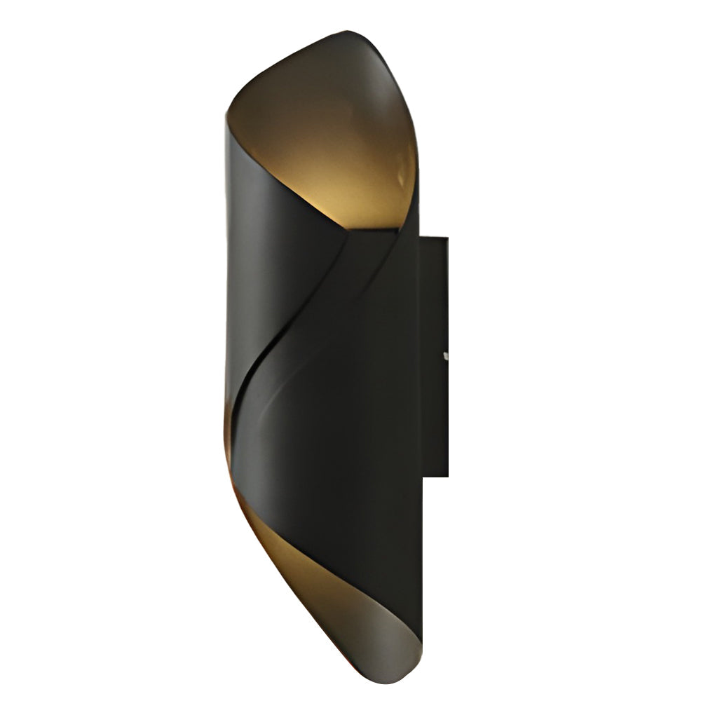 Outdoor LED Up Down Wall Sconce Waterproof Modern Glass Light
