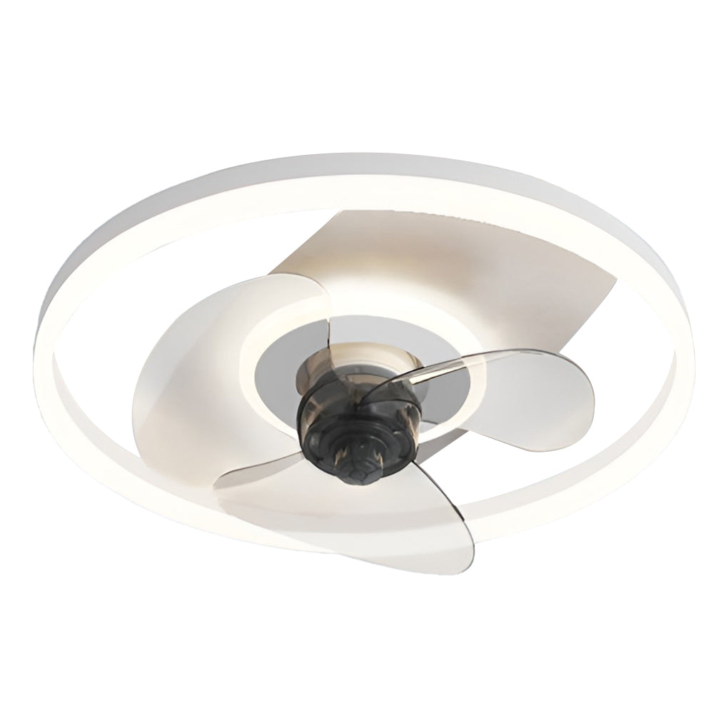 Modern Ceiling Fan Light with Remote & Dimming