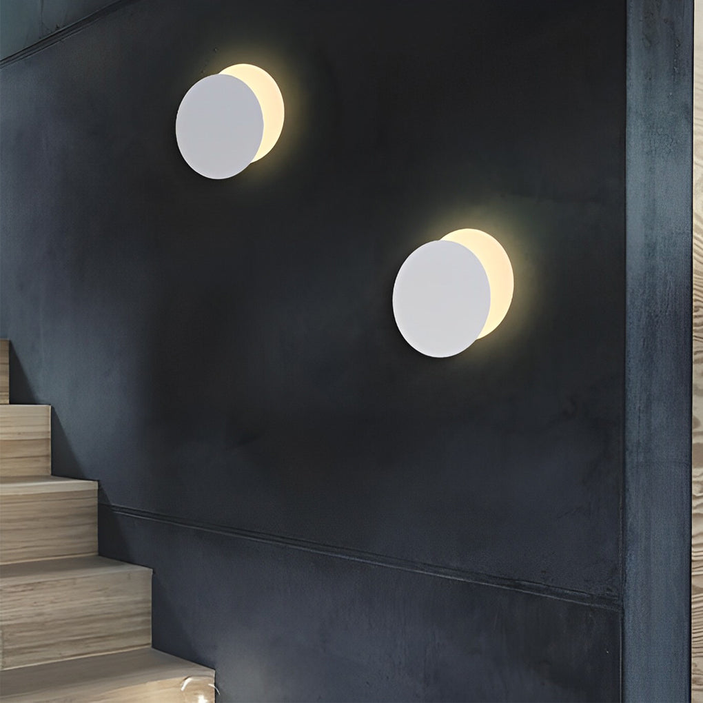 360° Rotatable Modern LED Wall Sconce - Iron & Acrylic