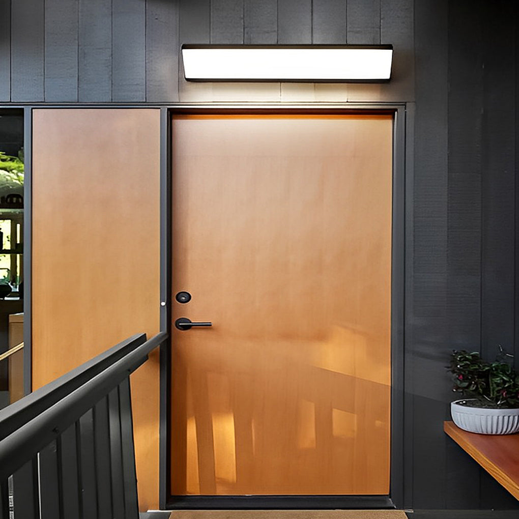Modern Waterproof LED Outdoor Wall Light - Aluminum Fixture