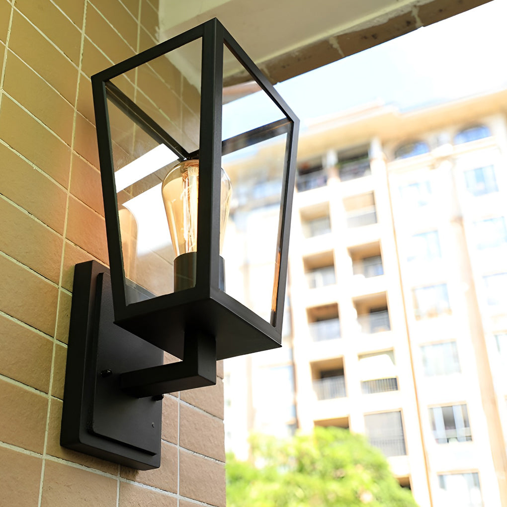 Vintage Industrial Outdoor Wall Sconce - Waterproof LED Light