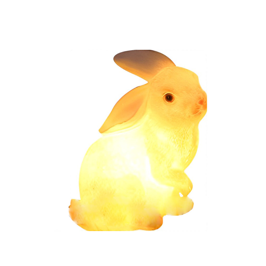 Modern Rabbit Garden Light Resin Fiberglass Outdoor Waterproof