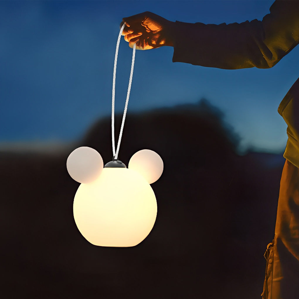 3D Animal Outdoor Rechargeable USB Hanging Light Waterproof