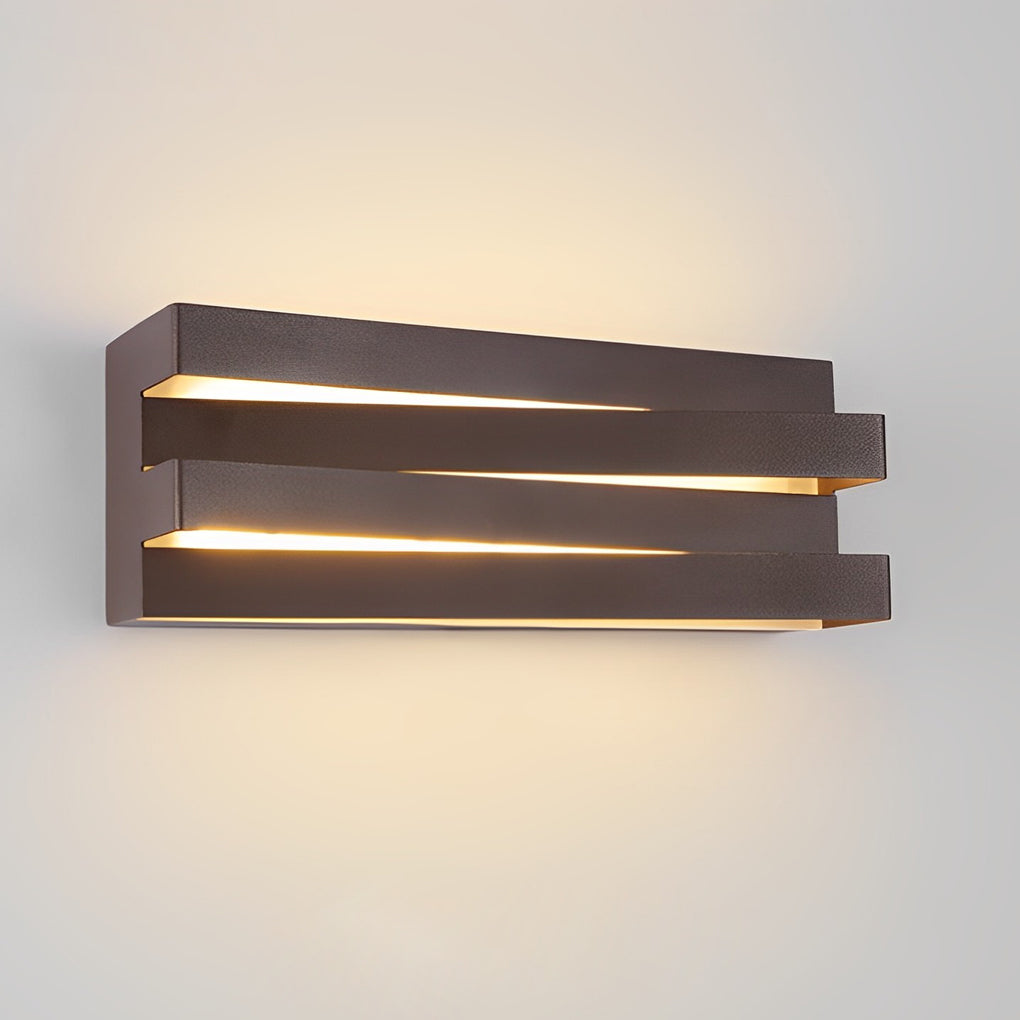 Geometric LED Wall Sconce Modern Minimalist Acrylic Iron Lamp