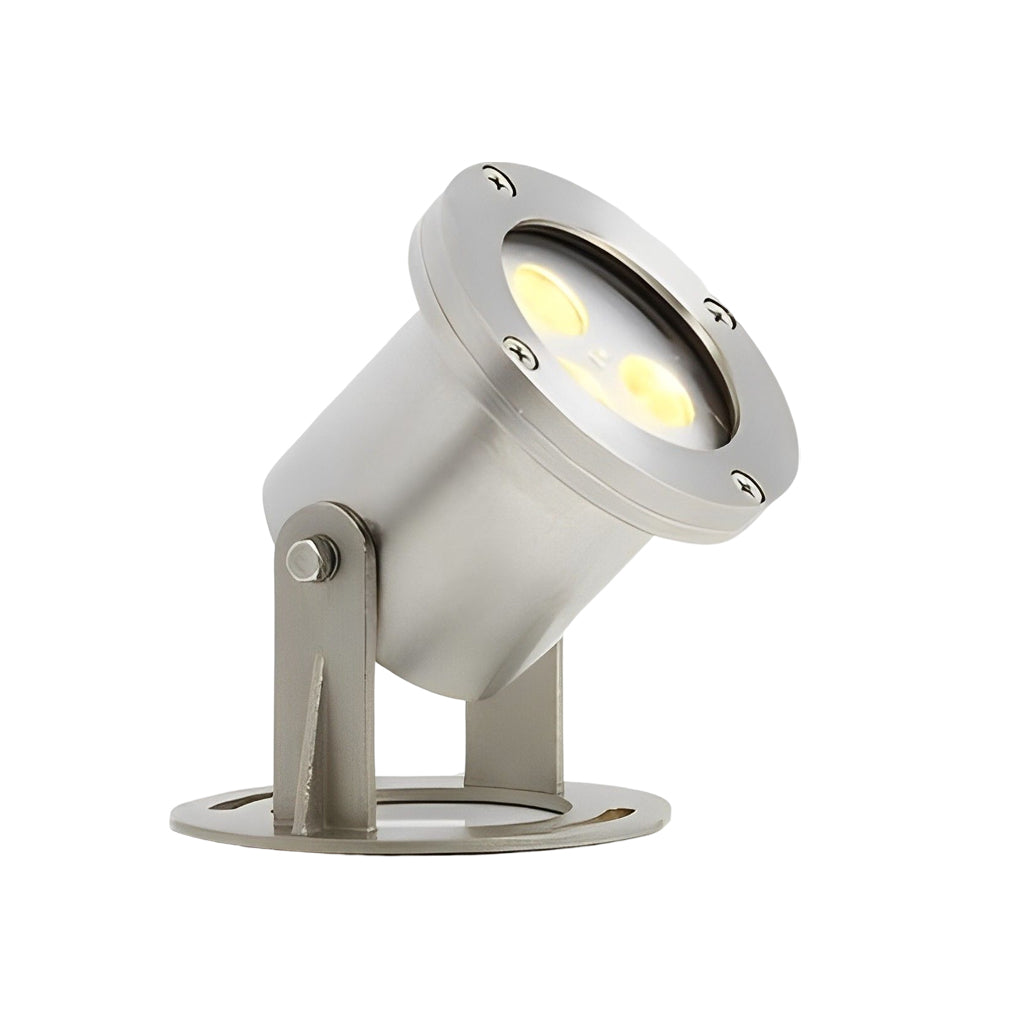 Modern LED Underwater Pool Light - Chrome Adjustable Spot Light