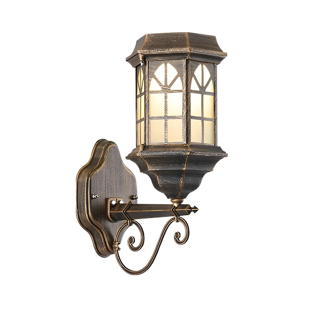 Modern Solar LED Outdoor Wall Light with Remote Control