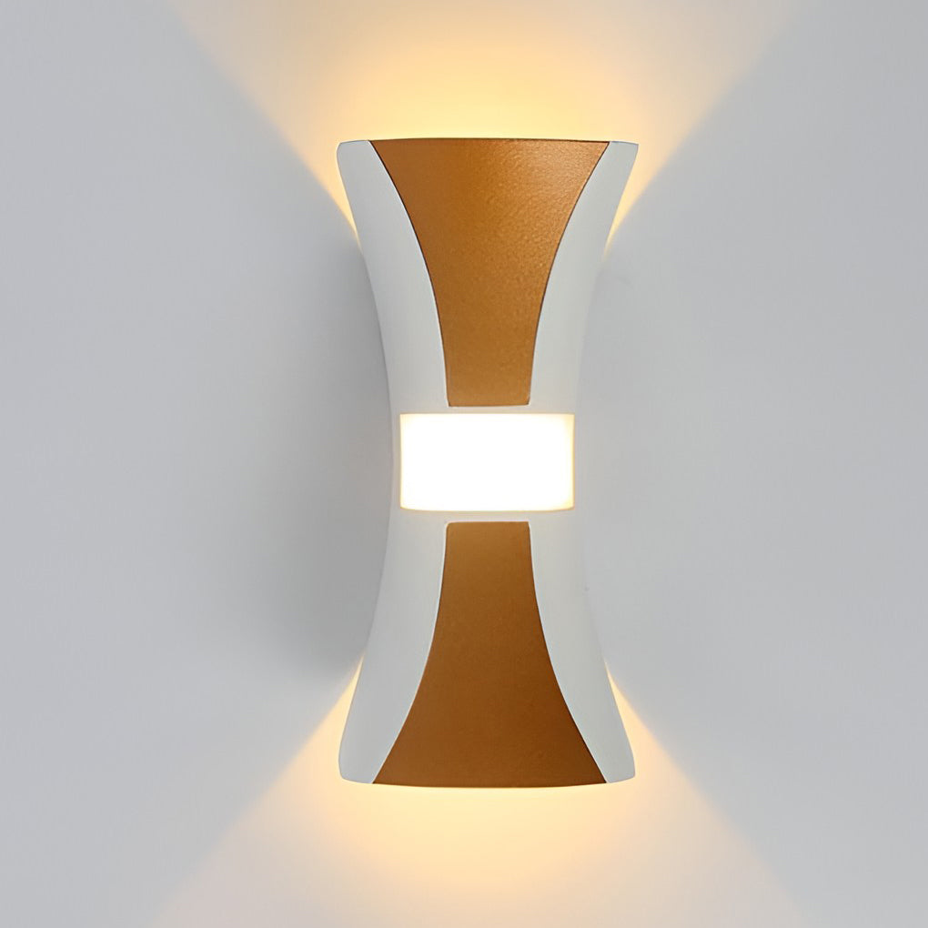 Modern LED Up Down Wall Light Waterproof Outdoor Sconce Aluminum