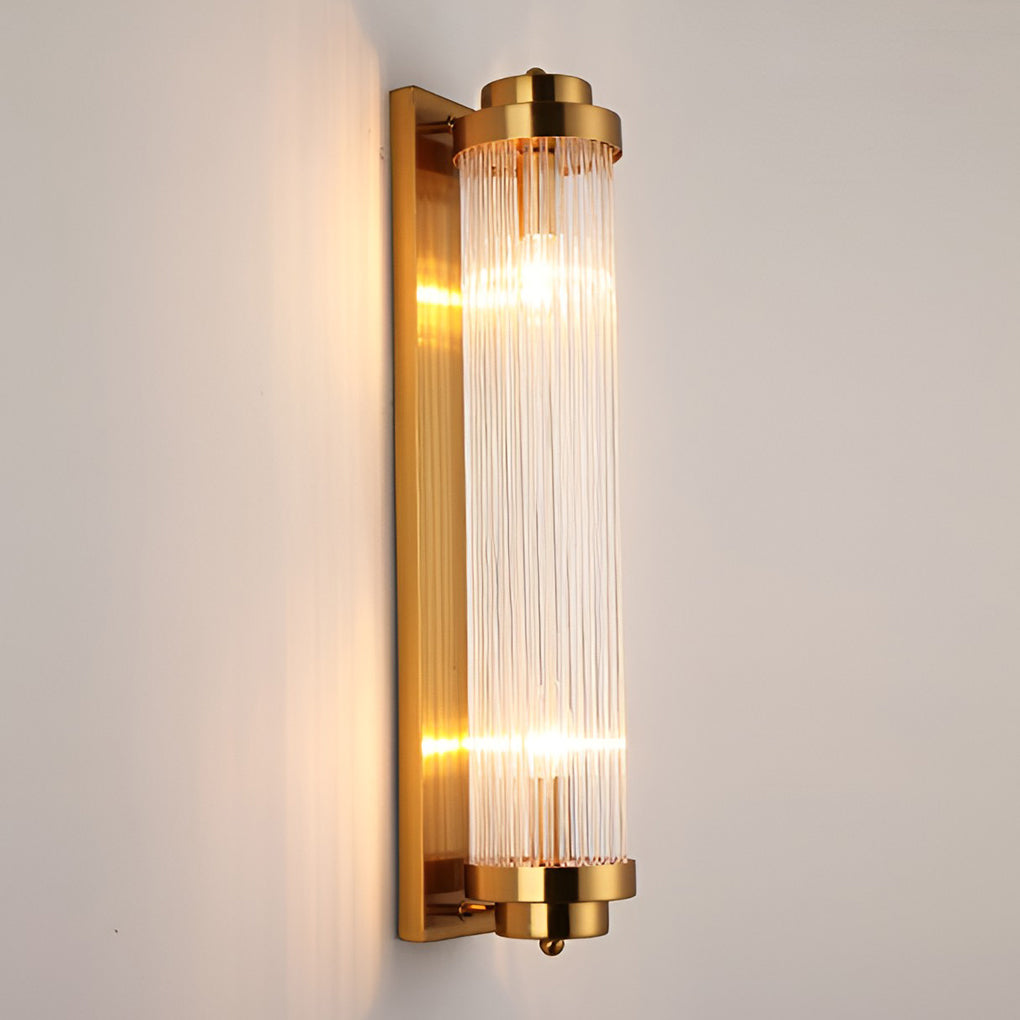 Adjustable Crystal Wall Sconce with Warm White LED Light