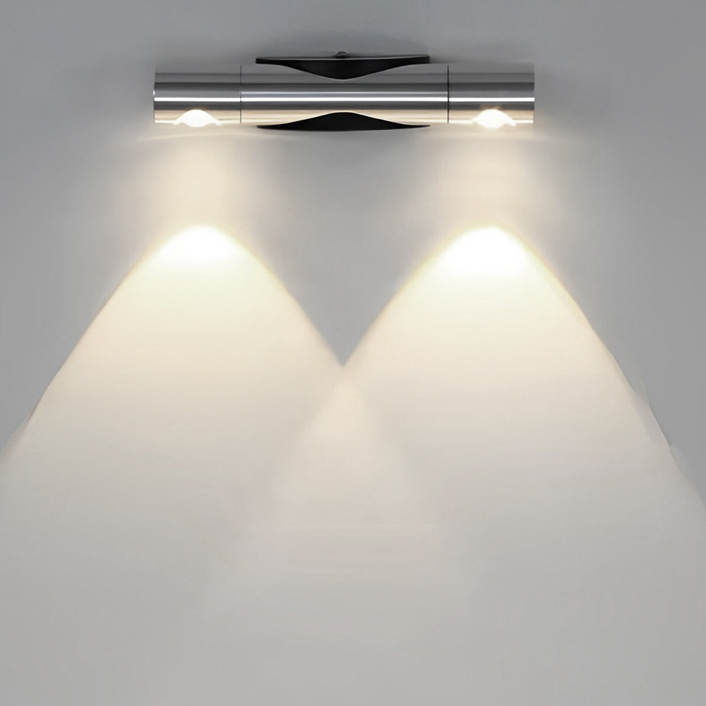 Modern Aluminum Up Down LED Wall Sconce 6W Adjustable Light