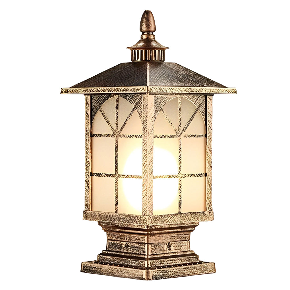 Modern Outdoor Fence Post Light Waterproof Pillar Lamp