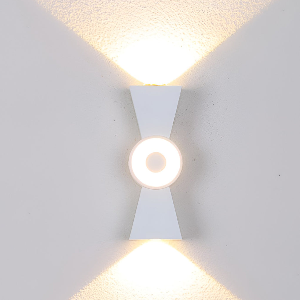 Modern Aluminum LED Up Down Wall Light Waterproof IP65 Indoor Outdoor