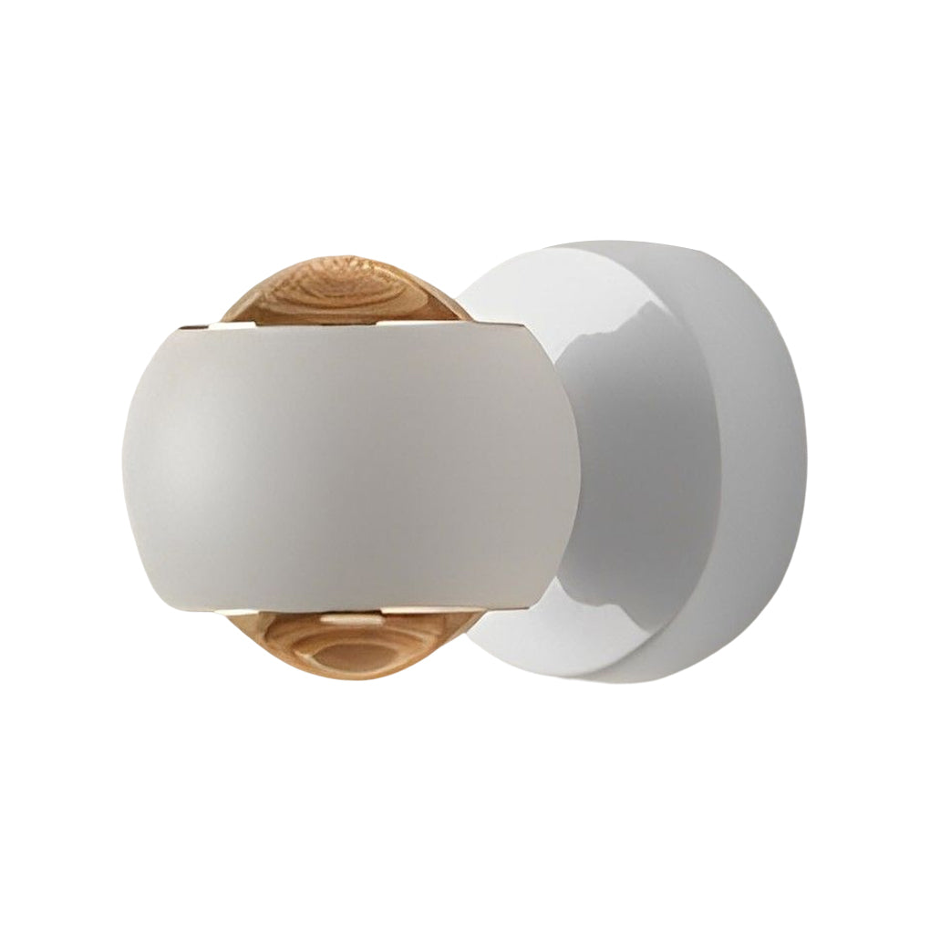Modern Up Down LED Wall Sconce Aluminum Glass Wall Washer Light