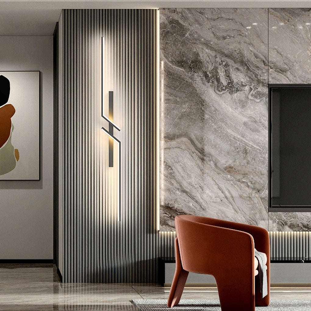 L-Shape LED Wall Lamp - Modern Minimalist Aluminum Sconce