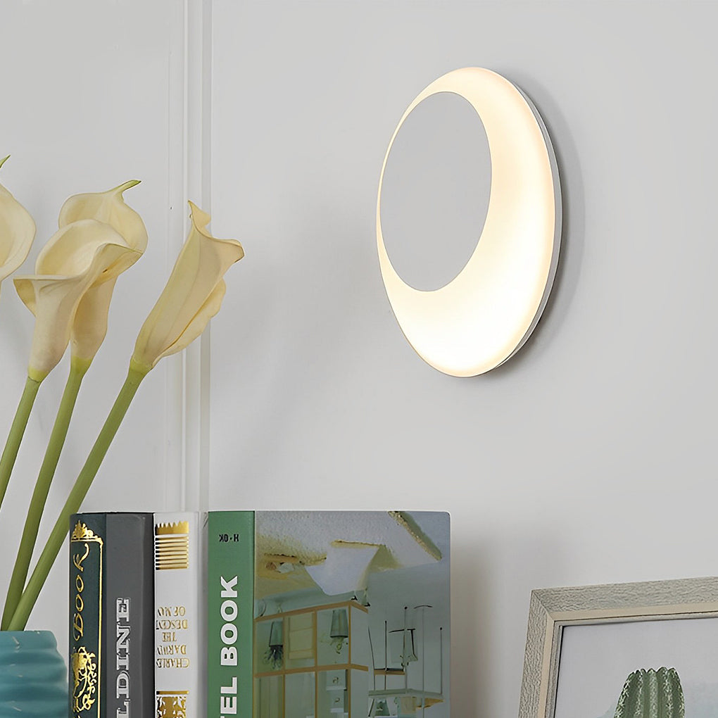 Oval LED Waterproof Modern Wall Sconce - Aluminum & Acrylic