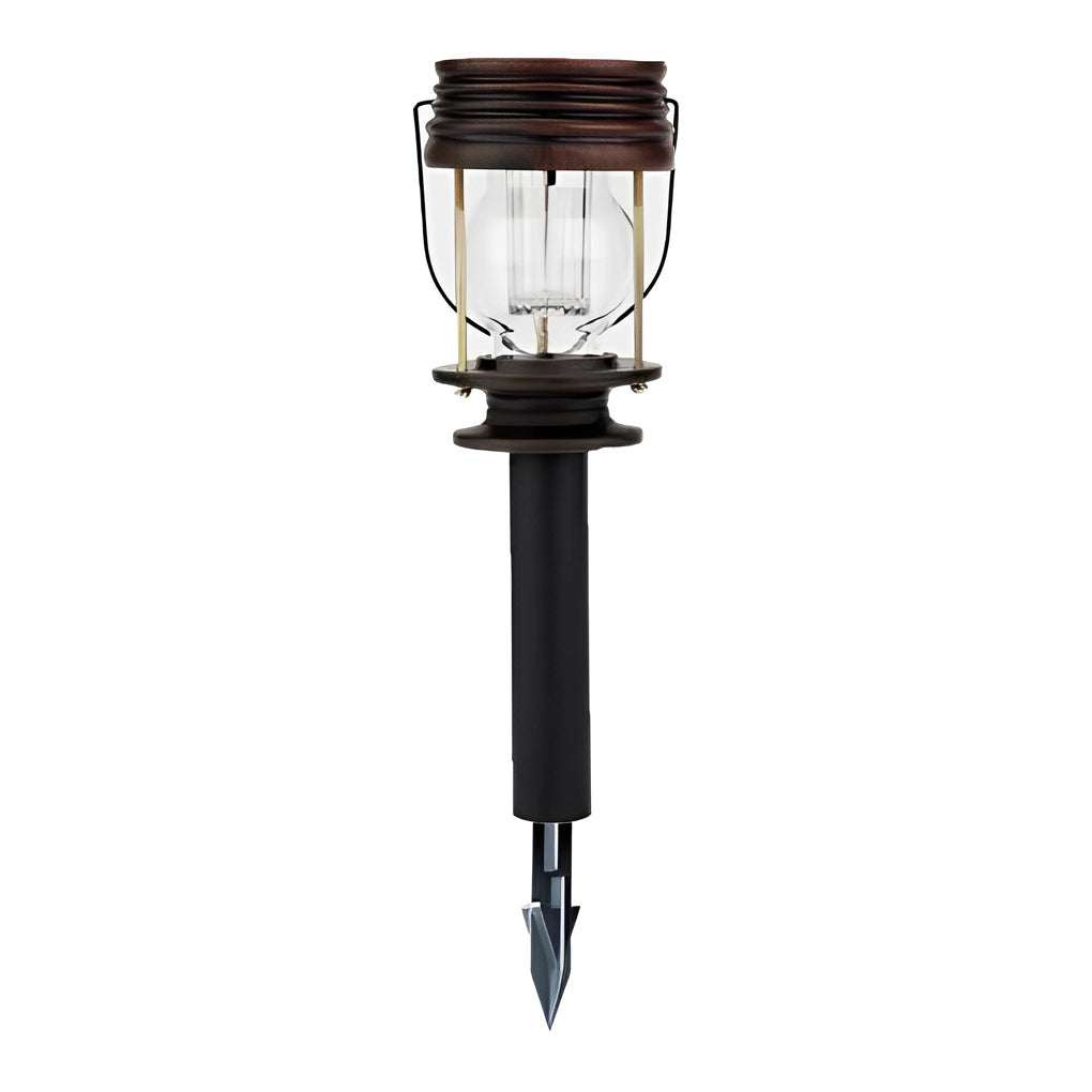 Solar LED Outdoor Lantern - Portable Waterproof Garden Light