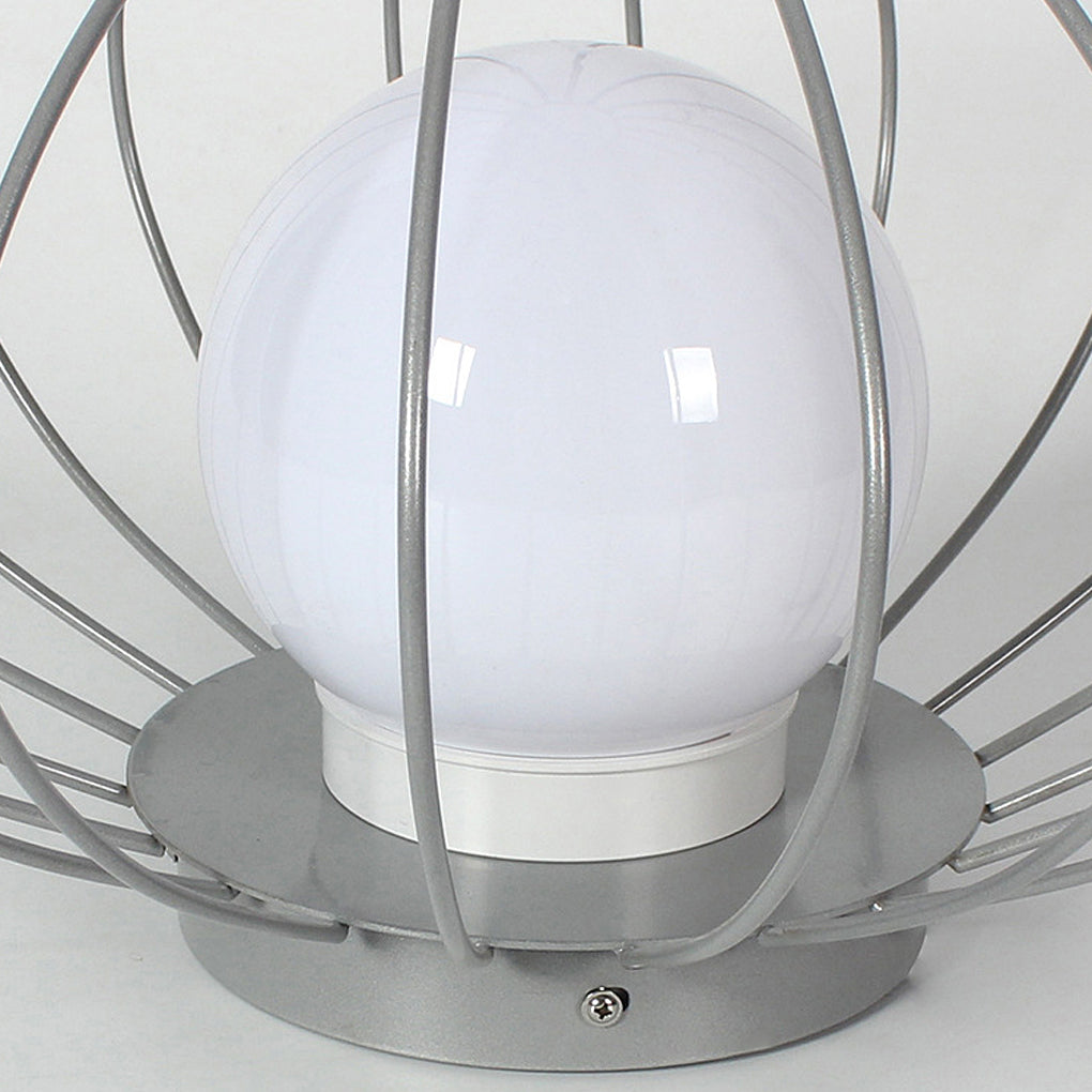 Mushroom Cage Modern LED Outdoor Lawn Lamp
