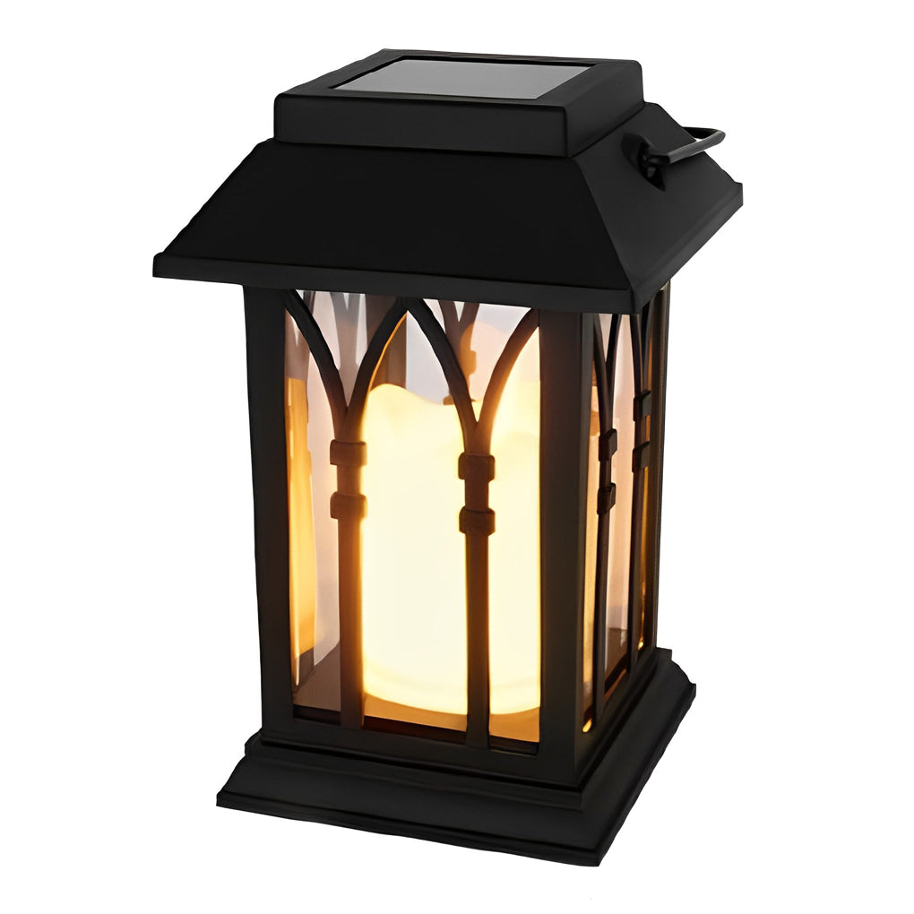 Solar LED Outdoor Lantern with Intelligent Light Sensor