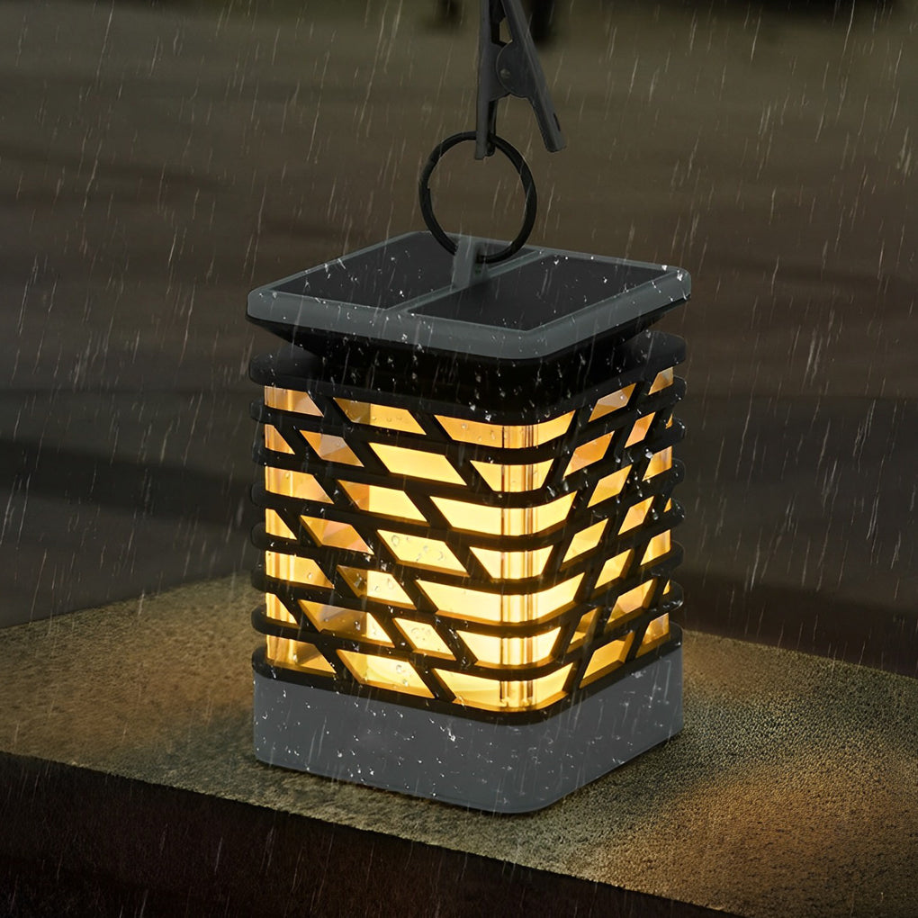 Solar LED Outdoor Lantern with Intelligent Light Sensing