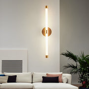 Modern LED Strip Wall Sconce with Three-Step Dimming