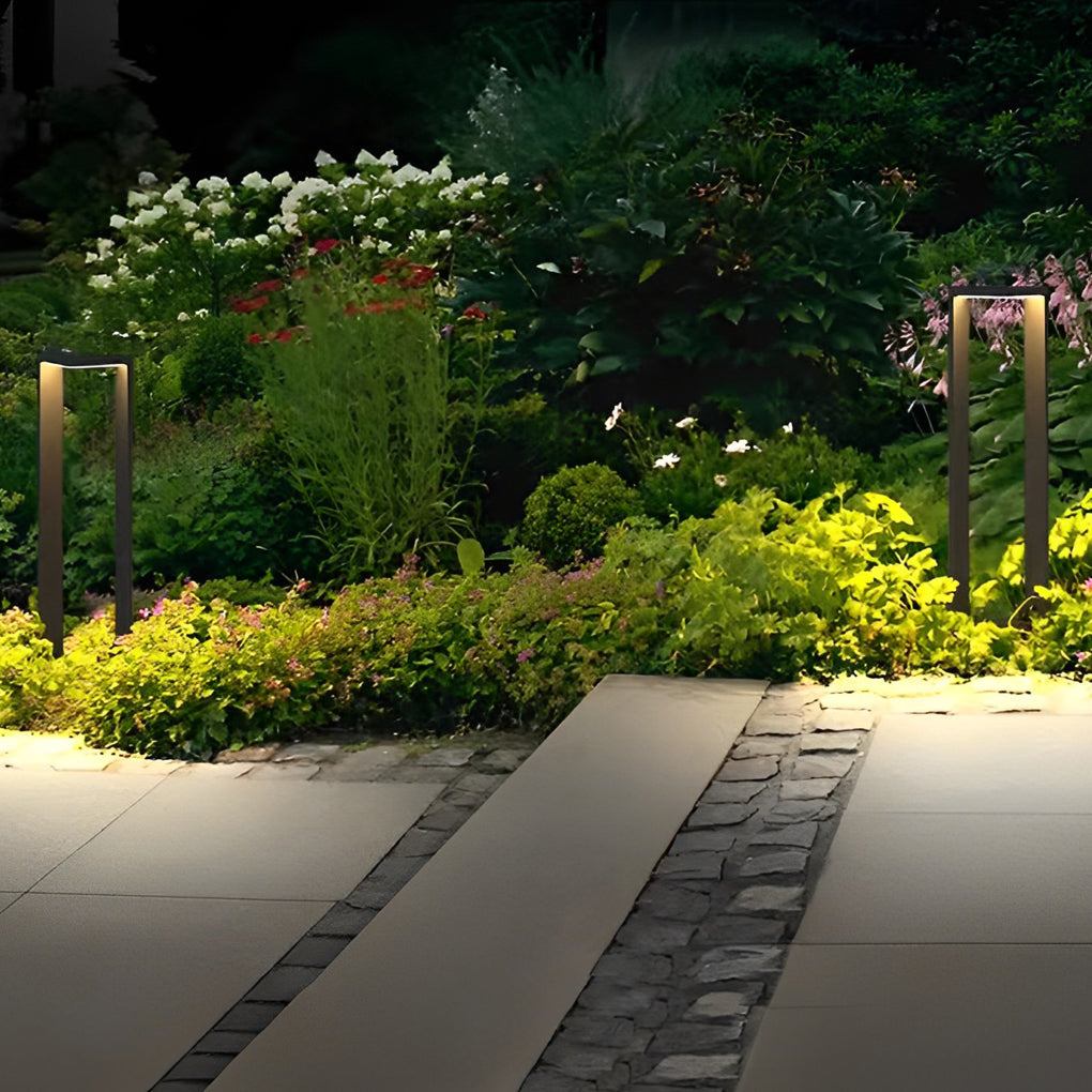 Linear LED Pathway Light Modern Minimalist Outdoor Landscape Lamp