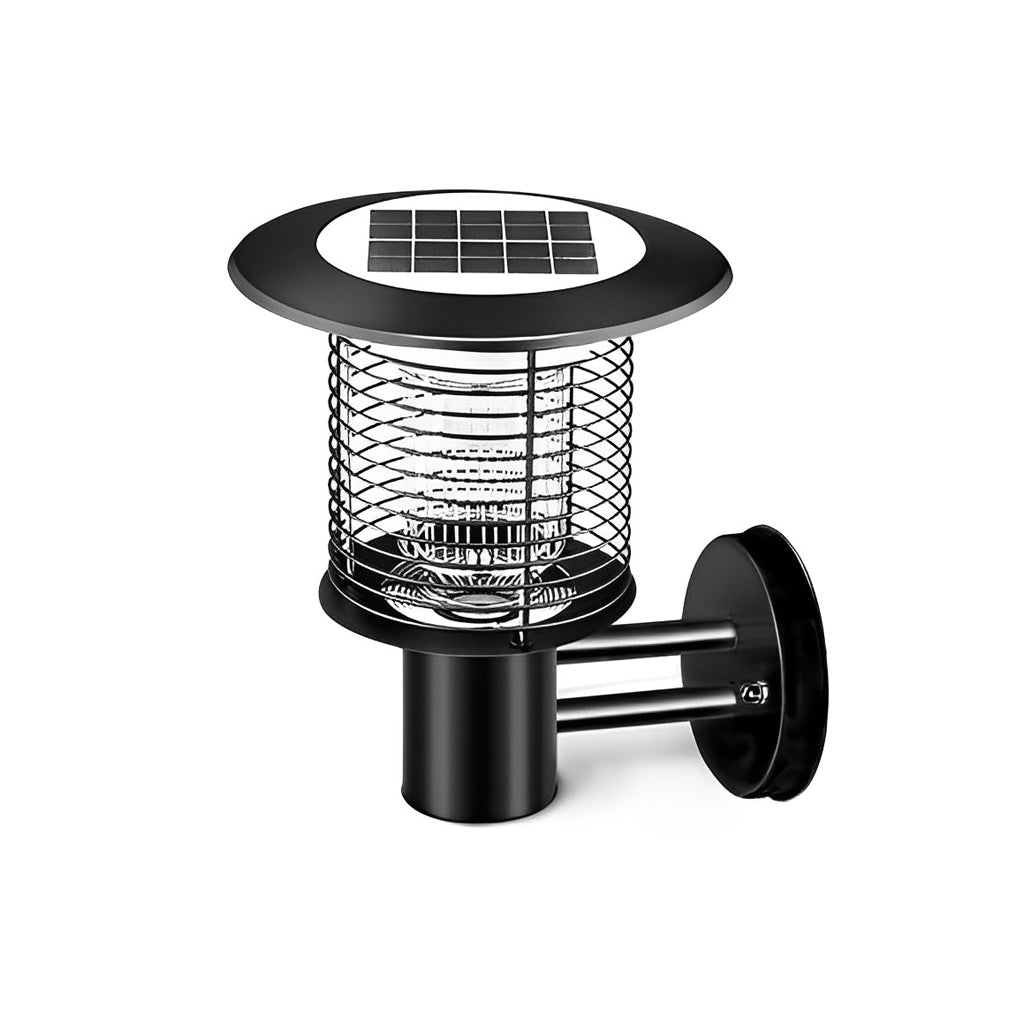 Solar Mosquito Killer Lamp Outdoor Garden Light LED Stainless Steel