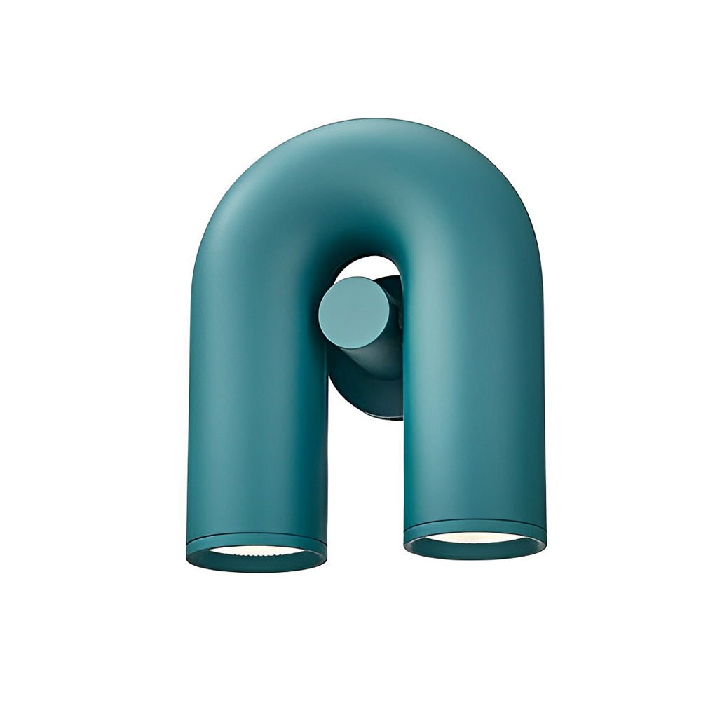 Rotatable U-Shaped LED Wall Sconce Modern Nordic Design