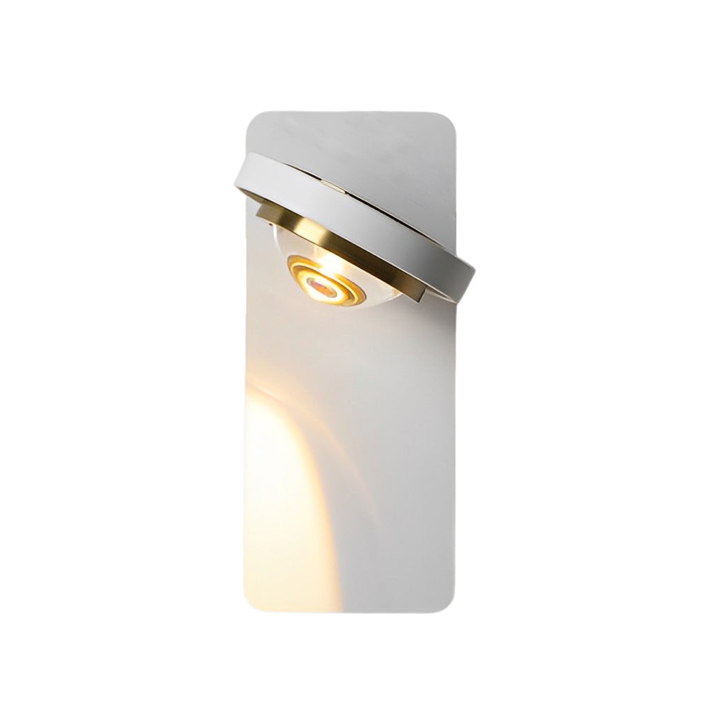 Adjustable Modern Wall Sconce with 360° Rotating Light Head